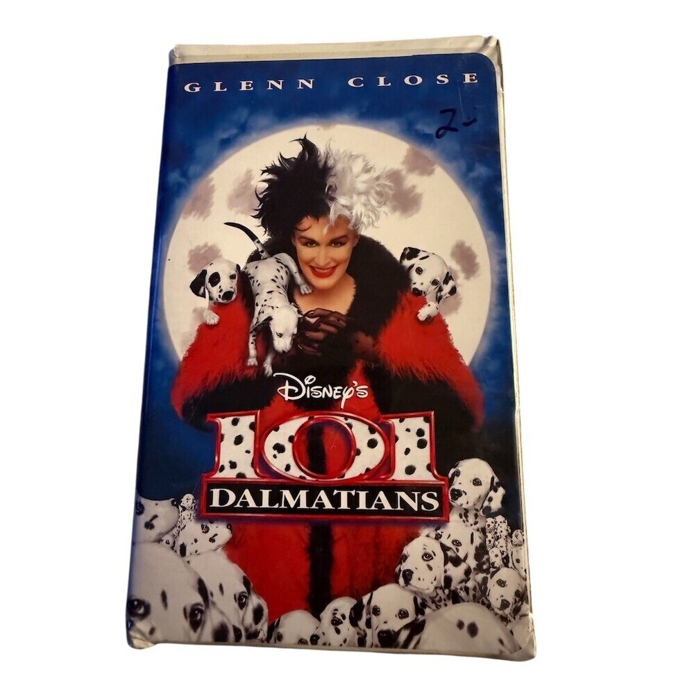 Disney 101 Dalmatians VHS Black Diamond Clamshell